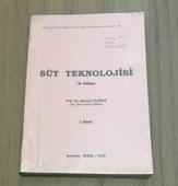 SÜT TEKNOLOJİSİ 2.Bölüm (Sahafiye Kitap) - 1
