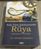 Eski Türk Edebiyatında RÜYA Başlangıçtan XV. Asra Kadar - Birinci Baskı - (Sahafiye Kitap) - 1