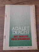 ADALET DERGİSİ, Yıl:60, Sayı:11,  Kasım 1969, "Kadının Suçluluğu- Mustafa Y. Yücel" (Sahafiye Kitap) - 1