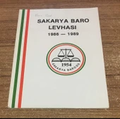 SAKARYA BARO LEVHASI 1986 - 1989 (Sahafiye Kitap) thumbnail 1