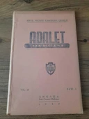 ADALET DERGİSİ, Mayıs 1957,Yıl:48,Sayı:5 "Şarkir Berki: Mevaşi Kirası" (Sahafiye Kitap) - 1
