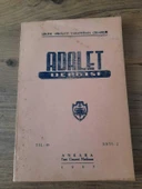 ADALET DERGİSİ Yıl:58,Sayı:2 "Sıtkı Akyazan-Avukatlık Ücretine Dair İncelemeler" (Sahafiye Kitap) - 1
