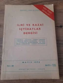İLMİ VE KAZAİ İÇTİHATLAR DERGİSİ Mayıs 1976,Yıl:16,Sayı:185 "Kira Tesbit Davaları" (Sahafiye Kitap) - 1