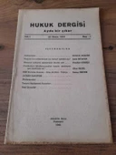 Hukuk Dergisi Cilt:I,Sayı:1 Nisan 1944 "Milli Koruma Kanunu-Kira Akitleri-Tehliye" (Sahafiye Kitap) - 1