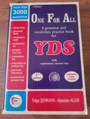 ONE FOR ALL - A GRAMMAR AND VOCABULARY PRACTICE BOOK FOR YDS (Sahafiye Kitap) thumbnail 1