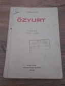 ÖZYURT -DESTAN 3 PERDE 8 TABLO - İLK BASKI (Sahafiye Kitap) - 1
