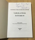 BAĞIMSIZ TÜRK MAHKEMELERİNDE YARGILANMAK İSTİYORUM - İMZALI - (Sahafiye Kitap) thumbnail 2