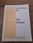 ÇAĞDAŞ TÜRK EDEBİYATI ÜNİTE:1-12 AÖF İLKÖĞRETİM ÖĞRETMENLİĞİ LİSANS TAMAMLAMA PROGRAMI (Sahafiye Kitap) - 1