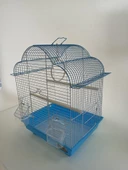 Qh Kuş Kafesİ 34x28x46 CM Mavi - 2