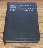 TATBİKATTA TAPU İPTALİ DAVALARI 3.BASKI (Sahafiye Kitap) - 1