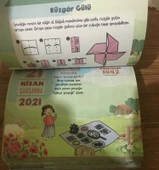 ETKİNLİKLİ ÇOCUK TAKVİMİ 2021 (Mavi Uçurtma) (Sahafiye Kitap) - 2