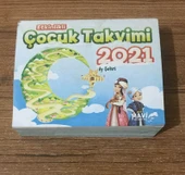 ETKİNLİKLİ ÇOCUK TAKVİMİ 2021 (Mavi Uçurtma) (Sahafiye Kitap) - 1