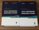 CEZA HAKİMİNİN BAŞVURU KİTABI 2 Cilt - TAKIM - (Sahafiye Kitap) - 1