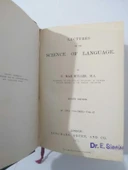 Lectures on the Science of Language - 1875  ( Eighth Edition ) (Sahafiye Kitap) thumbnail 2