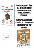 ÇAP YAYINLARI AYT EDEBİYAT SORU BANKASI HEDİYELİ - 1