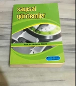 SAYISAL YÖNTEMLER Yenilenmiş 7.BASKI (Sahafiye Kitap) - 1