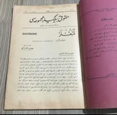 HUKUKİ BİLGİLER MECMUASI Sene 2 - Haziran 1928 Numro 10 - 22 ( Tamamı Osmanlıca ) (Sahafiye Kitap) thumbnail 2