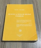 HUKUK VE HUKUK BİLİMİ ÜZERİNE (Sahafiye Kitap) - 1