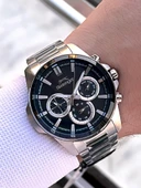 İtalyan Tasarım Bileklik Hediyeli Çelik Kordon İç Fonksiyonları Aktif Erkek Kol Saati YNB.2456.2.02 thumbnail 3