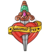 Deniz Yatağı Yaz Aşkı Dövmeli - 43265 - 1