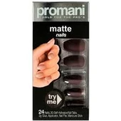 Promani Matte Takma Tırnak Kiti Koyu Bordo PR-5018 - 1