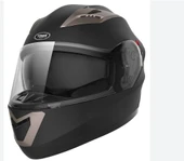 YEMA ÇENE AÇILIR KASK SİYAH XL - 1