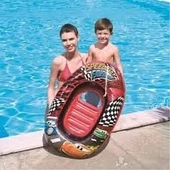 Bestway Speedway Friends- Lisanslı Araba Resimli İpli Çocuk Botu 102x69 cm - 34088 thumbnail 2