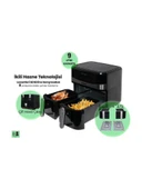 Wiami AirFryer 9L Dual Basket Yağsız Fritöz - 2