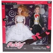 Anlily Gelin ve Damat Bebek Seti - 02264 - 2