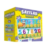 Games Sayılar Yer Puzzle 50x70cm 24 Parça 5134 - 1