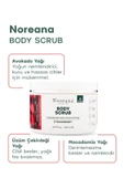 Noreana Çilek Özlü Body Scrub Batık Karşıtı & Cilt Tonu Eşitleyici Vücut Peelingi 500 ml - 5