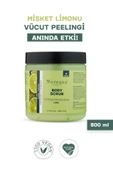 Noreana Misket Limon Özlü Body Scrub Ferhlatıcı Nemlendirici Arındırıcı Vücut Peelingi 800 ml - 1