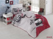 Kristal Ranforce 4 Dört Mevsim Kapitoneli Nevresim Takımı Tek Kişilik Erkek - 3