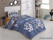 Kristal Ranforce 4 Dört Mevsim Kapitoneli Nevresim Takımı Tek Kişilik Erkek - 5