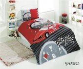 Kristal Ranforce 4 Dört Mevsim Kapitoneli Nevresim Takımı Tek Kişilik Erkek - 8