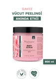 Noreana Vegan Formüllü Body Scrub - Nemlendirici & Arındırıcı Vücut Peelingi Sakız 800 ml - 1