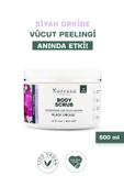 Noreana Doğal Formüllü Body Scrub 500 ml - Siyah Orkide Özlü Cilt Yenileyen Arındırıcı Vücut Peelingi - 1