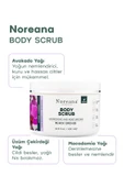 Noreana Doğal Formüllü Body Scrub 500 ml - Siyah Orkide Özlü Cilt Yenileyen Arındırıcı Vücut Peelingi - 5