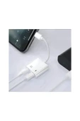 Concord Phone 6s uyumlu Şarj Kulaklık Dönüştürücü 3.5mm Jack MH-030 - 2