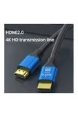 SONREİR HDR HDMI Kablosu Premium 4K Yüksek Hızlı 60Hz HDMI 2.0 3 Metre Yüksek Çözünürlük Gaming TV PS5 C-592 - 6