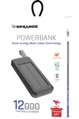 SPRANGE Sr-p19s 12000 Mah Solar Enerji Powerbank (KİŞİSELLEŞTİRİLEBİLİR) - 3