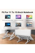 Concord Laptop Stand Alüminyum Notebook, Macbook, Tablet & Laptop Bilgisayar Standı - 6