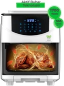 WIAMI ST-007 7 Litre Sıcak Hava Fritözü Airfryer Beyaz - 3