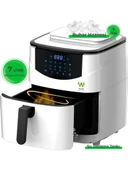 WIAMI ST-007 7 Litre Sıcak Hava Fritözü Airfryer Beyaz - 1