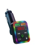 jetucuzal Concord C-618 Bluetooth Görüşme Ve Müzik Dinleme Ekranlı Rgb Fm Transmitter Pd 3.1a Çift Usb Şarj - 1