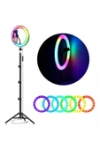 Concord Reing Fill Light Led Işıklı Tripod 10 Inç Halka Youtuber Tiktok Makyaj Işığı Ayaklı 10 Inç - 3