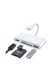Concord Jh-0512 4in1 Lıghtnıng To Tf Sd Card Kamera Adaptörü - 1