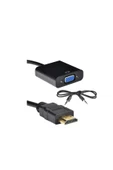 Concord Hdmı To Vga + Audıo Adaptör C-554 - 2