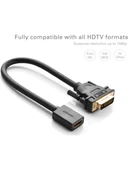 UGREEN 20118 DVI 24+1 to HDMI Dönüştürücü Kablo 1080P Görüntü Çözünürlüğü Çift Yönlü Veri Aktarımı - 5