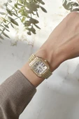 Retro Gold Roma Rakam Kadın Kol Saati - 1